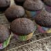 Close-up of chocolate cupcakes